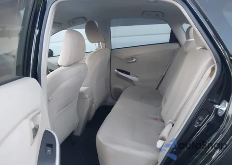 2012 Toyota Prius Two из США, поврежденный, VIN JTDKN3DU0C5395135